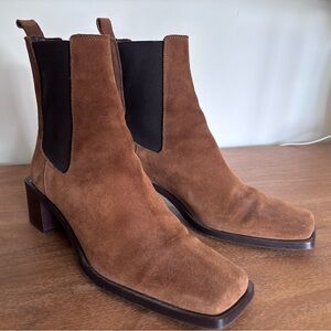 L'INTERVALLE Brown Ankle Boots